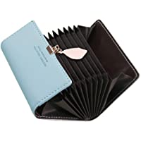 Tarjeteros para Tarjetas de Credito Mujer SAMKING Titular de la Tarjeta de Crédito Carteras de Cuero RFID Monederos con…